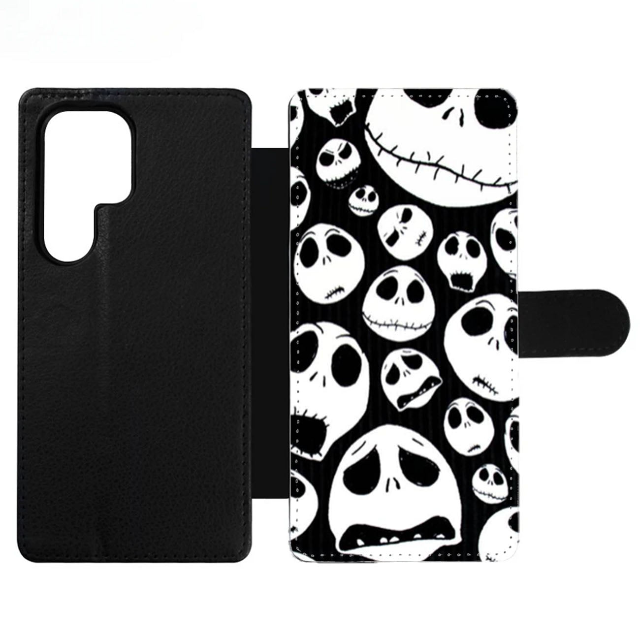 Jack Skellington Nightmare Before Christmas Two Wallet Samsung Case