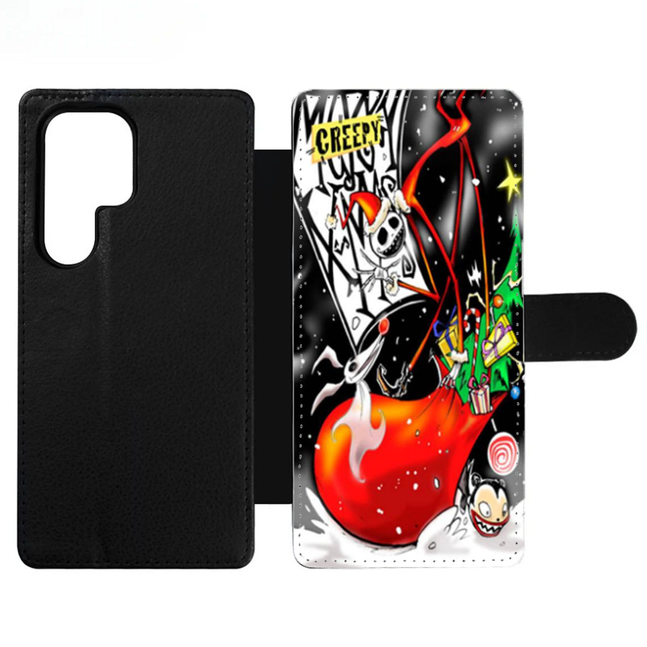 Jack Skellington Sandy Claws Wallet Samsung Case