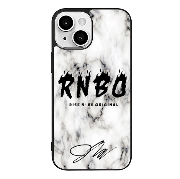Jake Paul RNBO White marble iPhone 15 Plus Case
