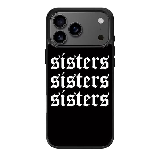 James Charles Hi Sister Black iPhone 17 Pro Max Case