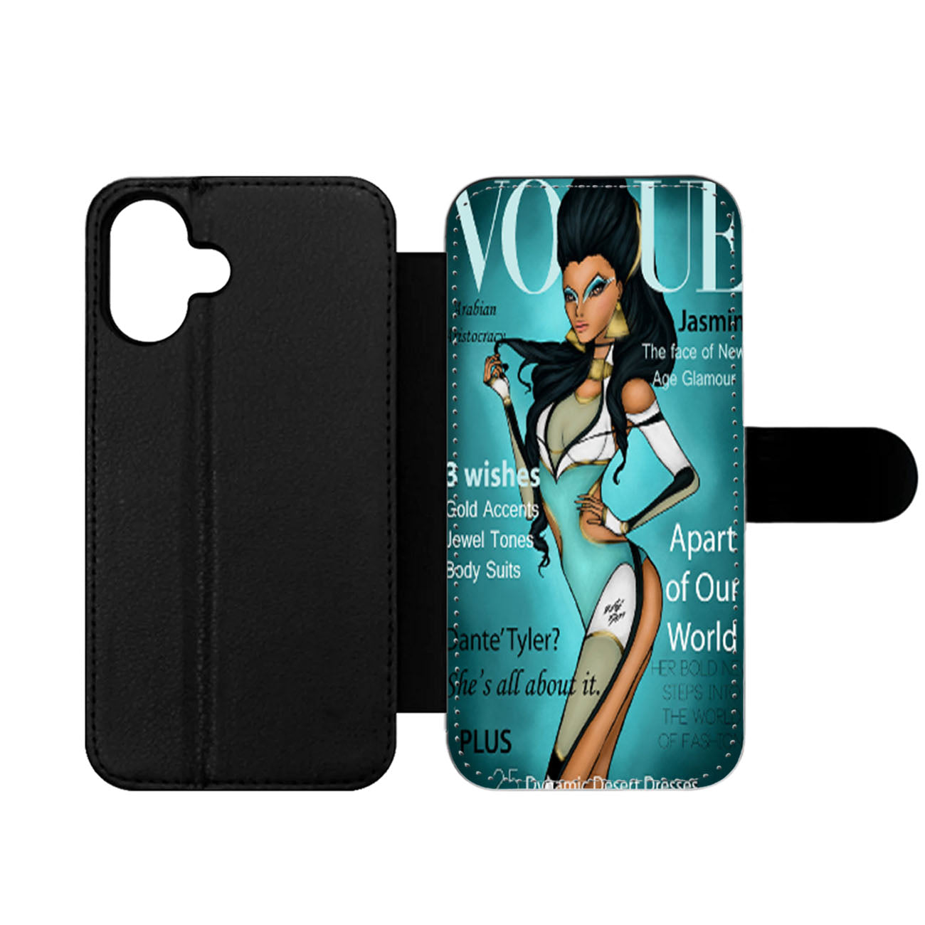 Jasmine Vogue Cover Wallet iPhone Case