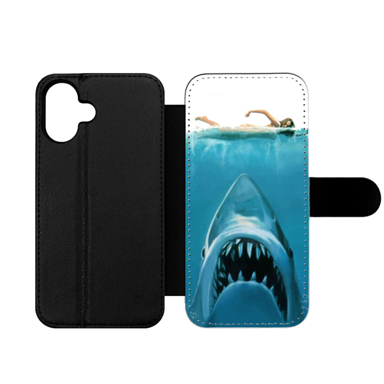 Jaws Movie Wallet iPhone Case