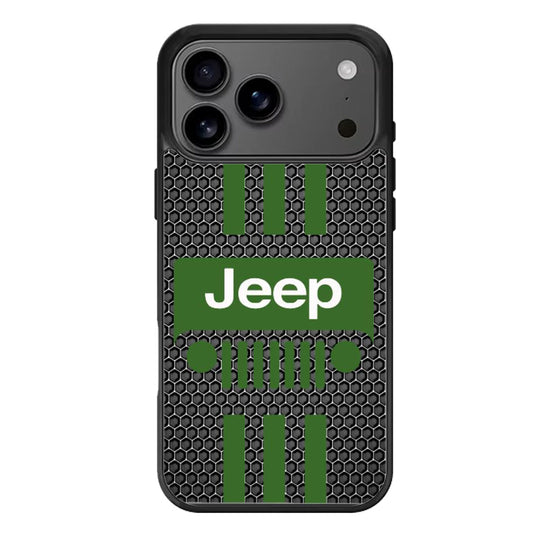 Jeep Wrangler Classic Striped iPhone 17 Pro Max Case