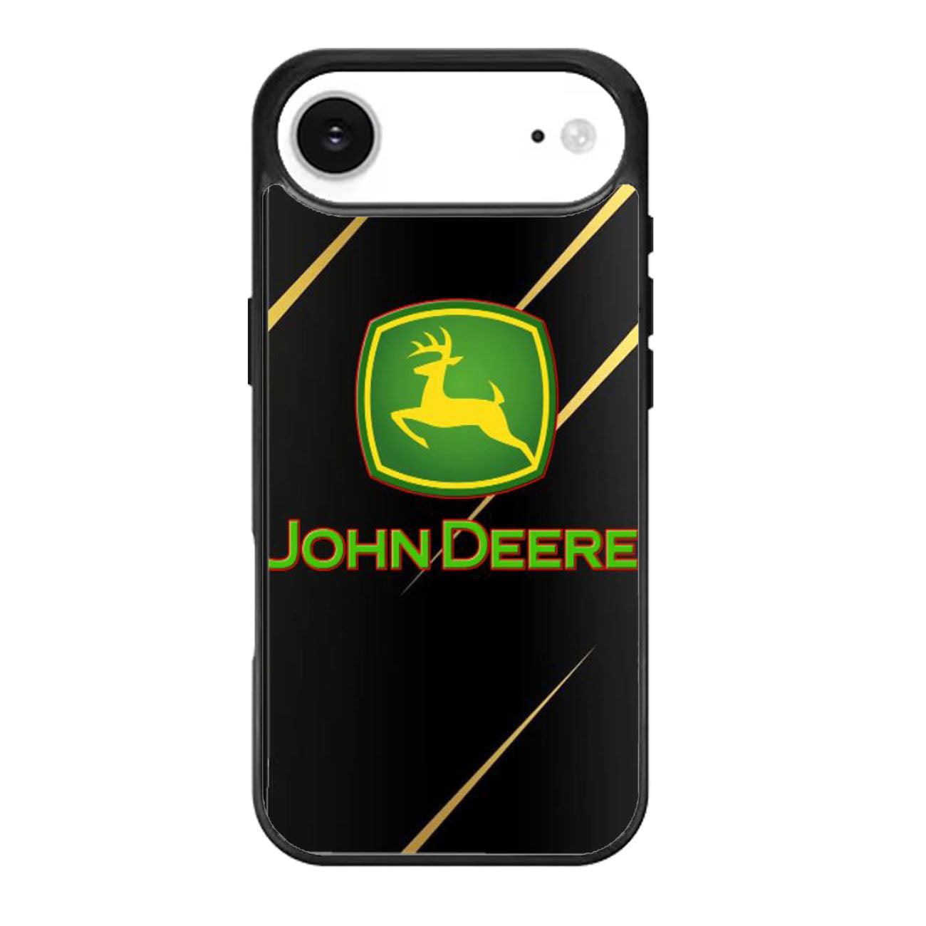 John Deere Black Metallic iPhone Air Case