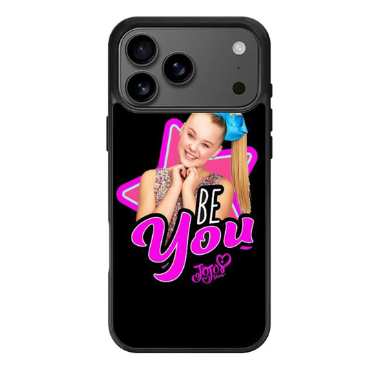 Jojo Siwa Be You Black iPhone 17 Pro Max Case