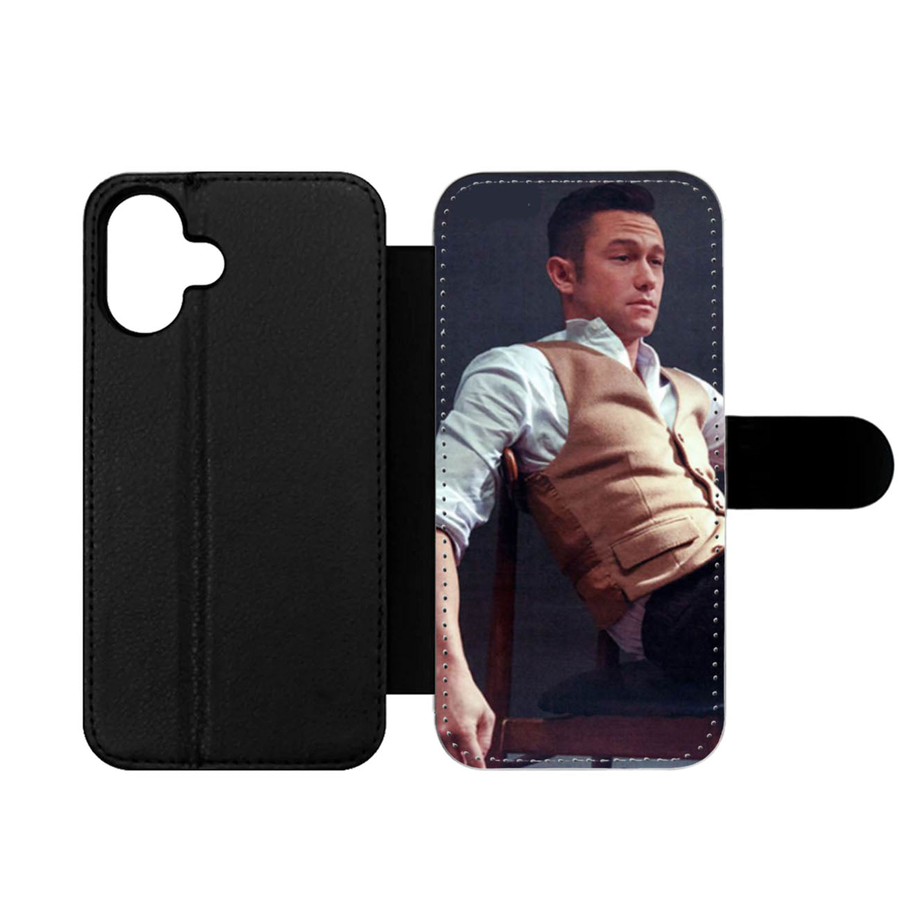 Joseph Gordon Levitt Flaunt Magazine Wallet iPhone Case