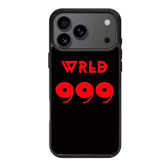 Juice WRLD Red iPhone 17 Pro Max Case