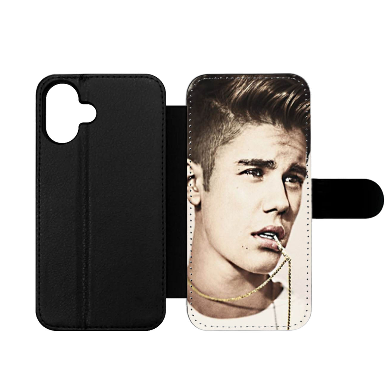 Justin Bieber Necklace Wallet iPhone Case