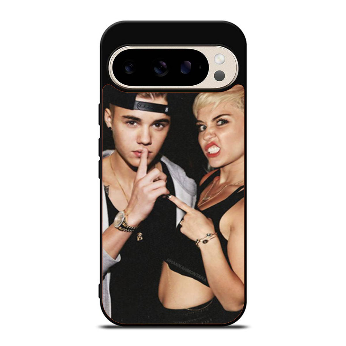 Justin and Miley Google Pixel 9 Pro Case