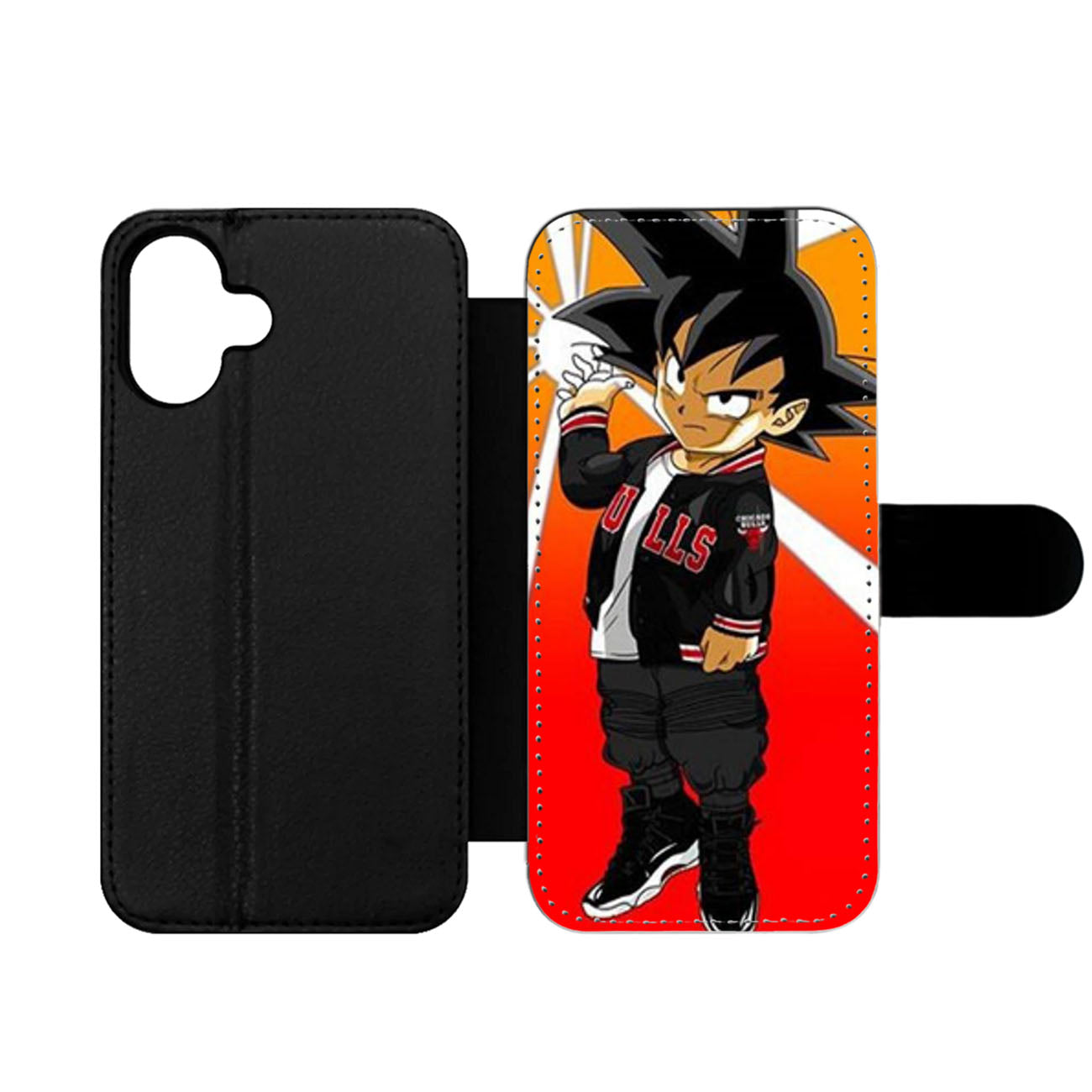 KIDS GOKU CHICAGO BULLS NBA Wallet iPhone Case