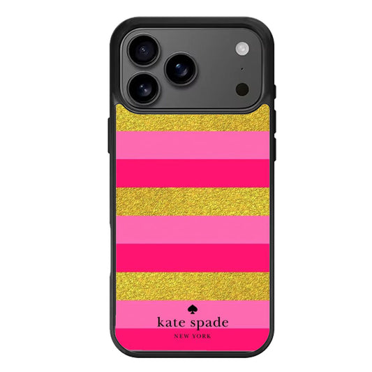 Kate Spade Color Striped iPhone 17 Pro Max Case