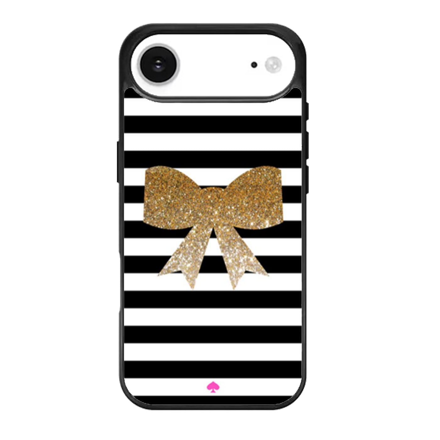 Kate Spade Inspired Bow Faux Glitter iPhone Air Case