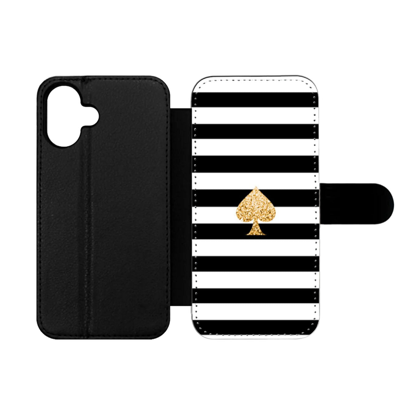 Kate Spade Inspired Glitter Wallet iPhone Case
