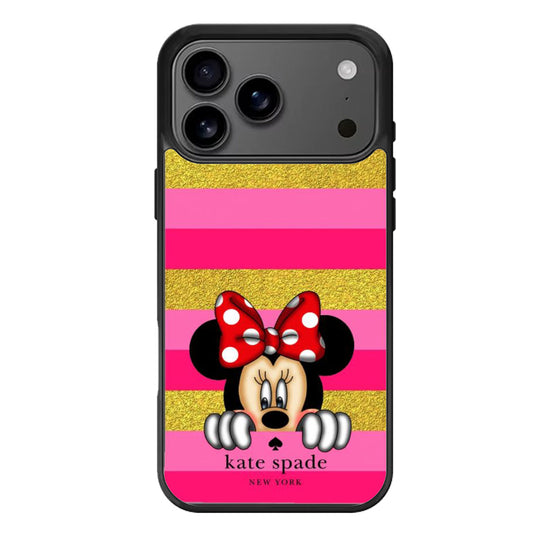 Kate Spade Striped cute iPhone 17 Pro Max Case