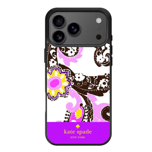 Kate spade NY Rose Purple iPhone 17 Pro Max Case