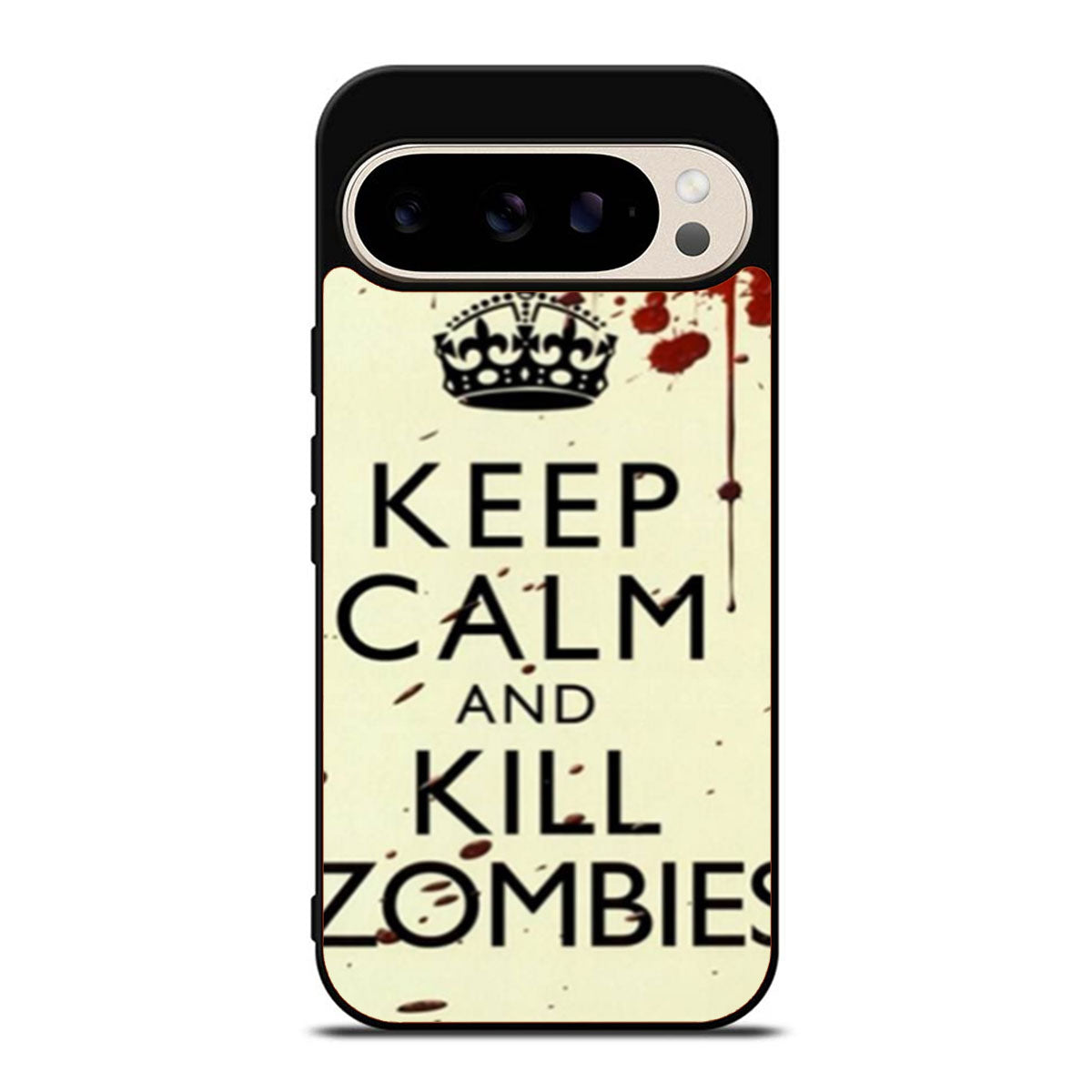 Keep Calm Kill Zombie Google Pixel 9 Pro Case