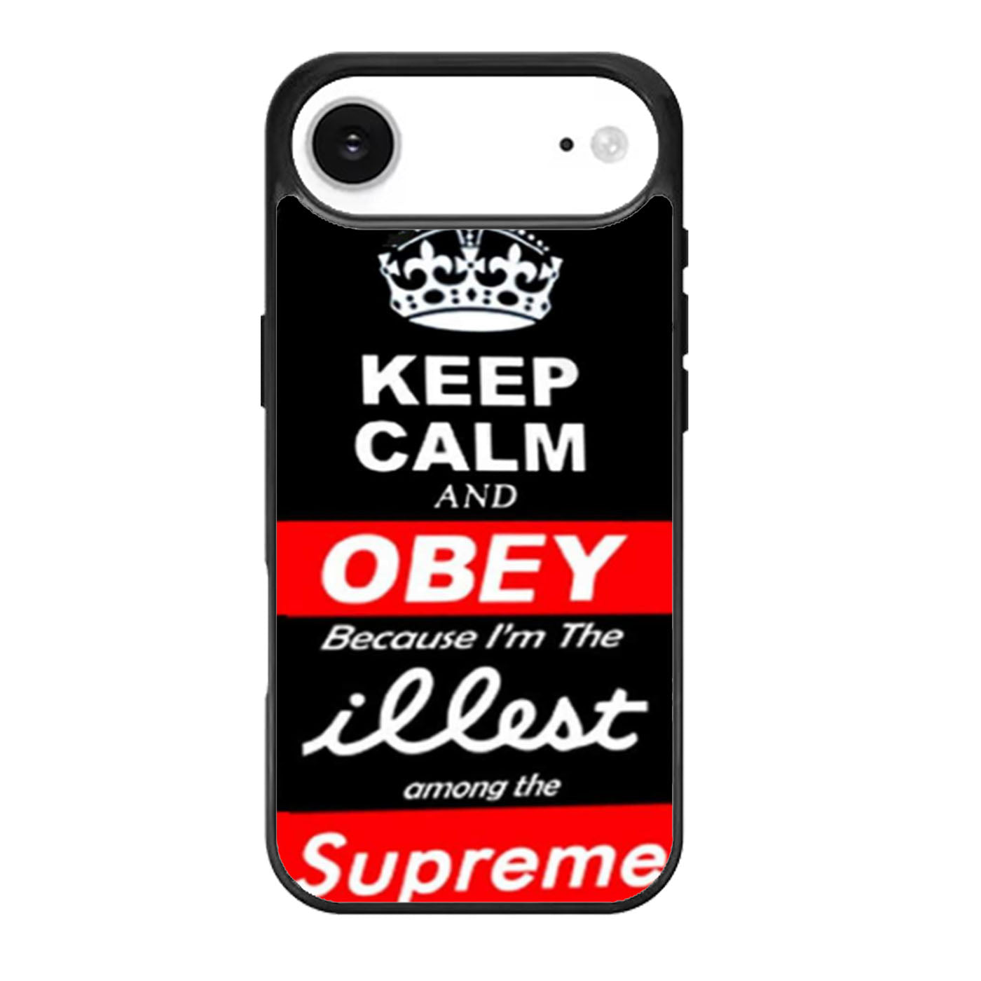 Keep Calm Obey Illest Among Supreme iPhone Air Case