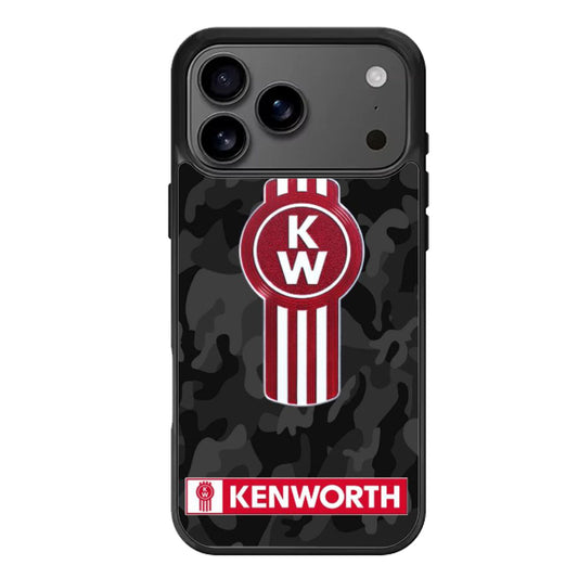 Kenworth Black Camo iPhone 17 Pro Max Case