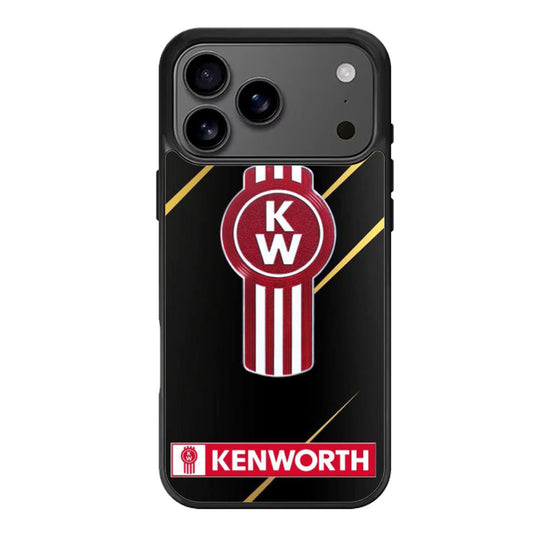 Kenworth Black Metallic iPhone 17 Pro Max Case