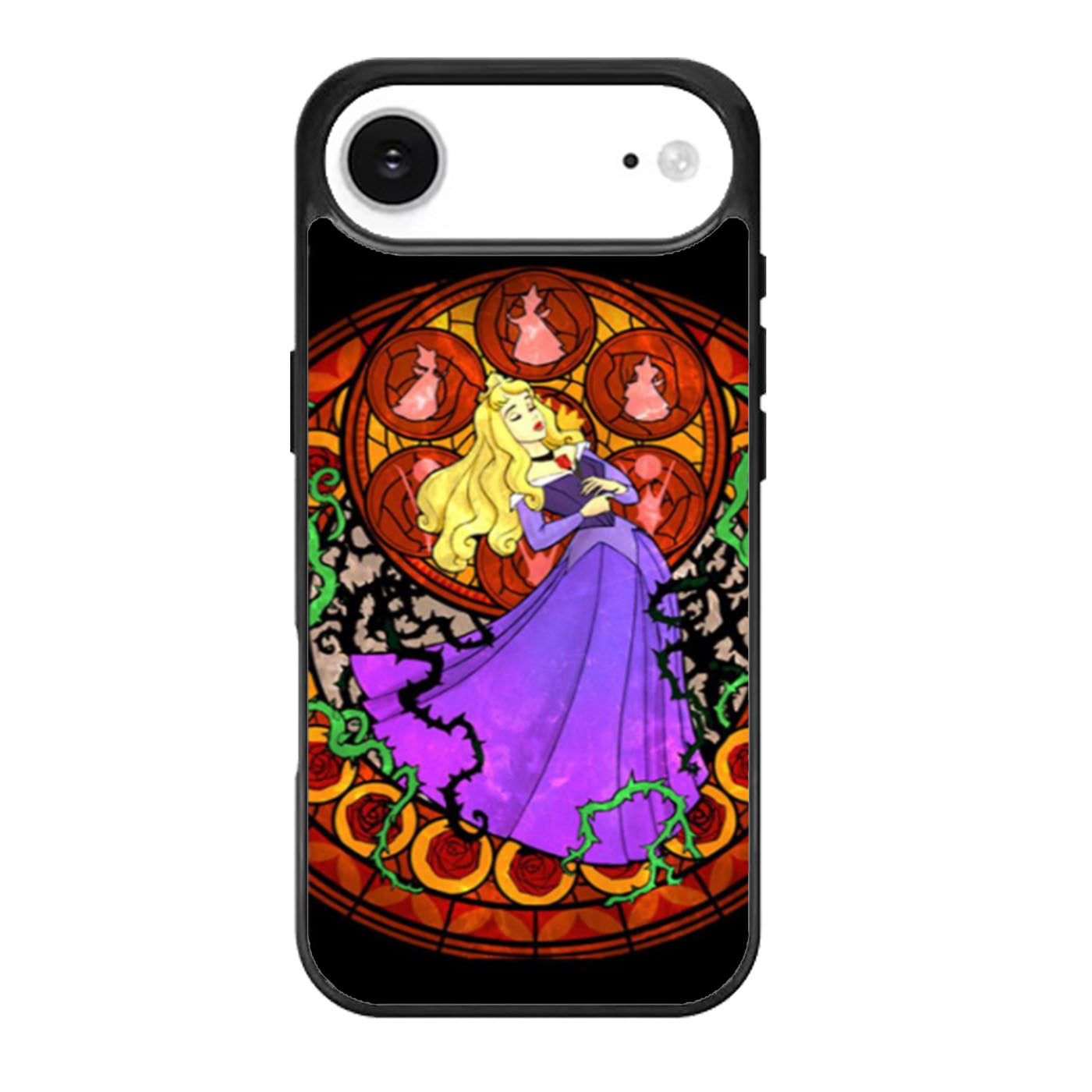 Kingdom Hearts Sleeping Beauty Stained Glass iPhone Air Case
