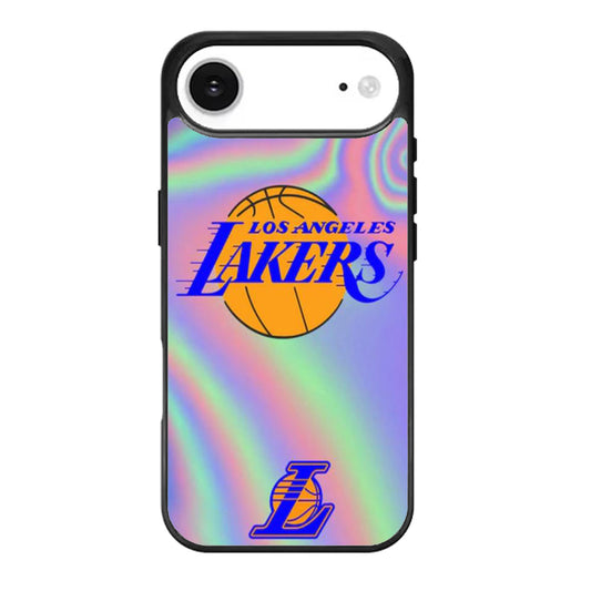 LA lakers logo holographic iPhone Air Case