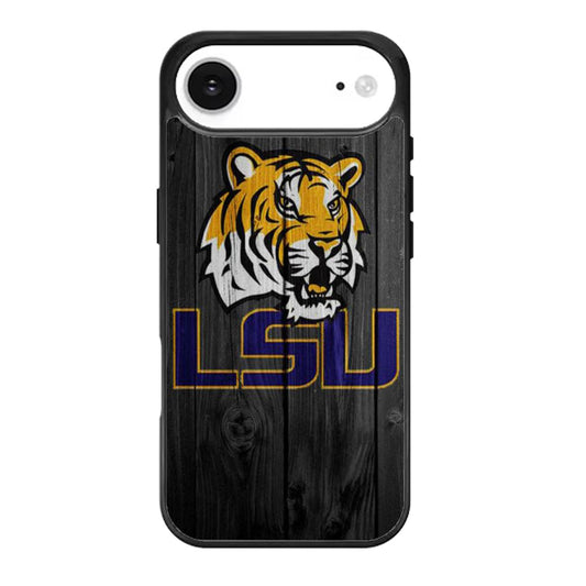 LSU tigers football wood iPhone Air Case