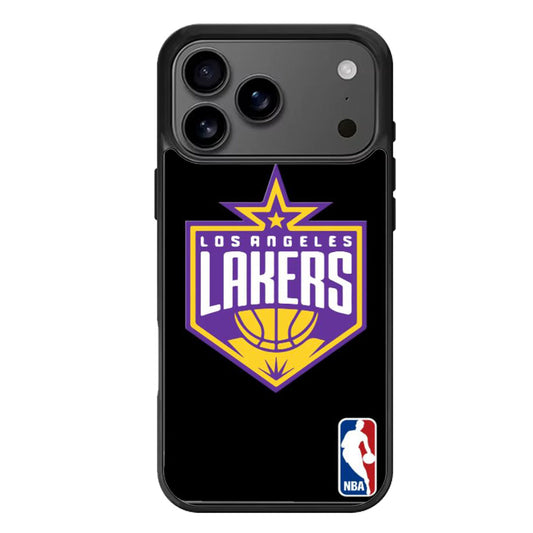 La Lakers NBA black iPhone 17 Pro Max Case