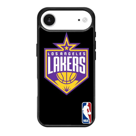 La Lakers NBA black iPhone Air Case