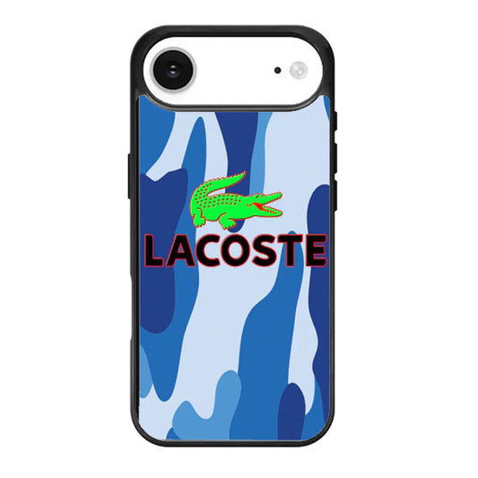 Lacoste Blue Camo iPhone Air Case