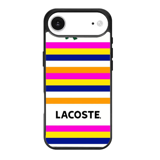 Lacoste Striped Color iPhone Air Case