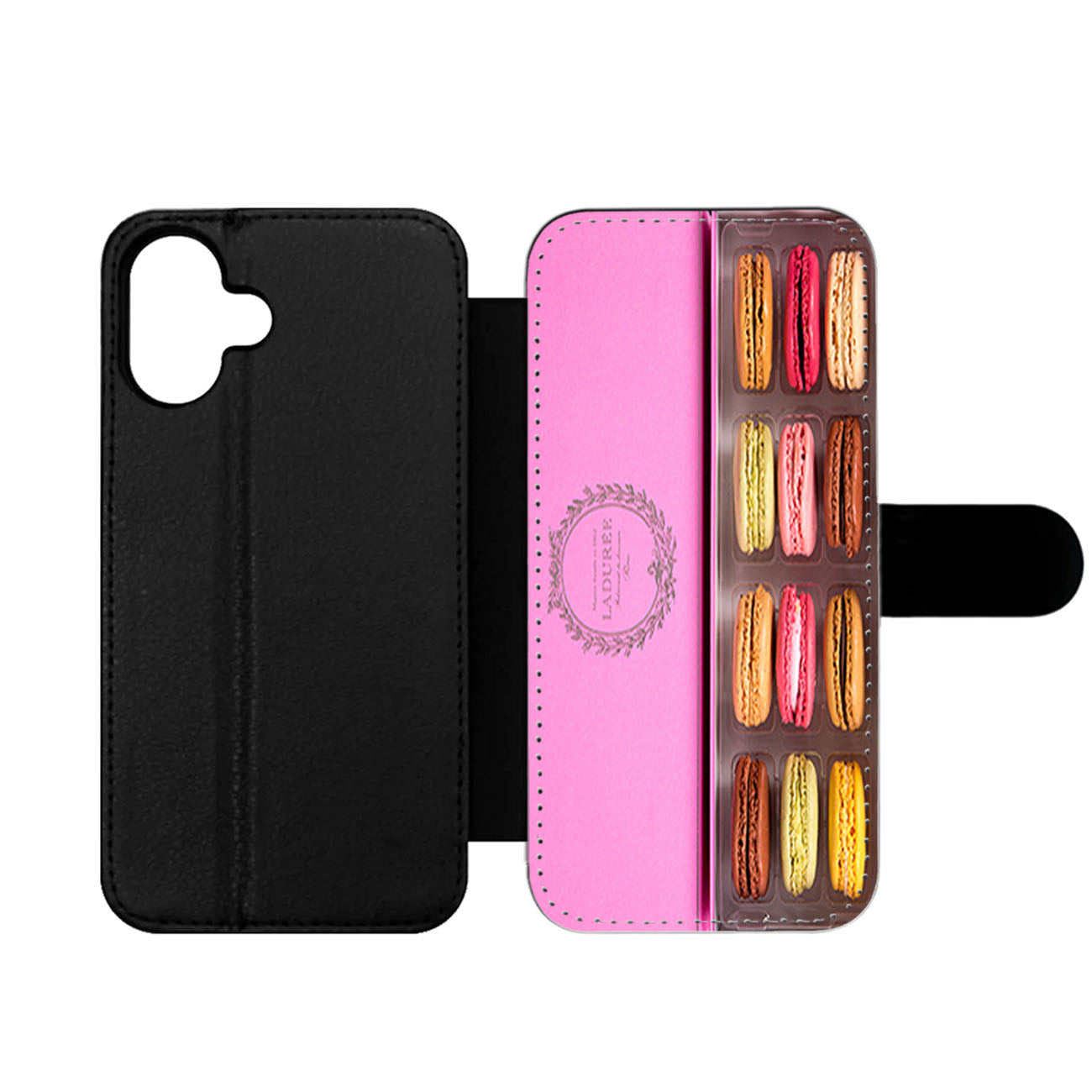 Laduree Macaron Box Two Wallet iPhone Case