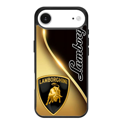 Lamborghini Black Gold iPhone Air Case