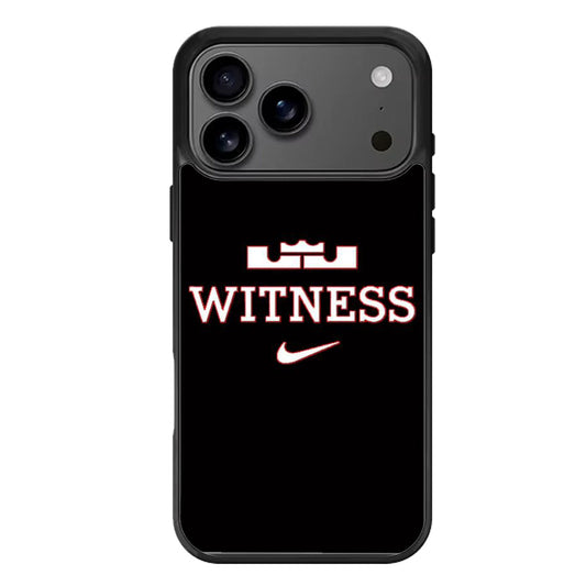 Lebron James Witnes iPhone 17 Pro Max Case