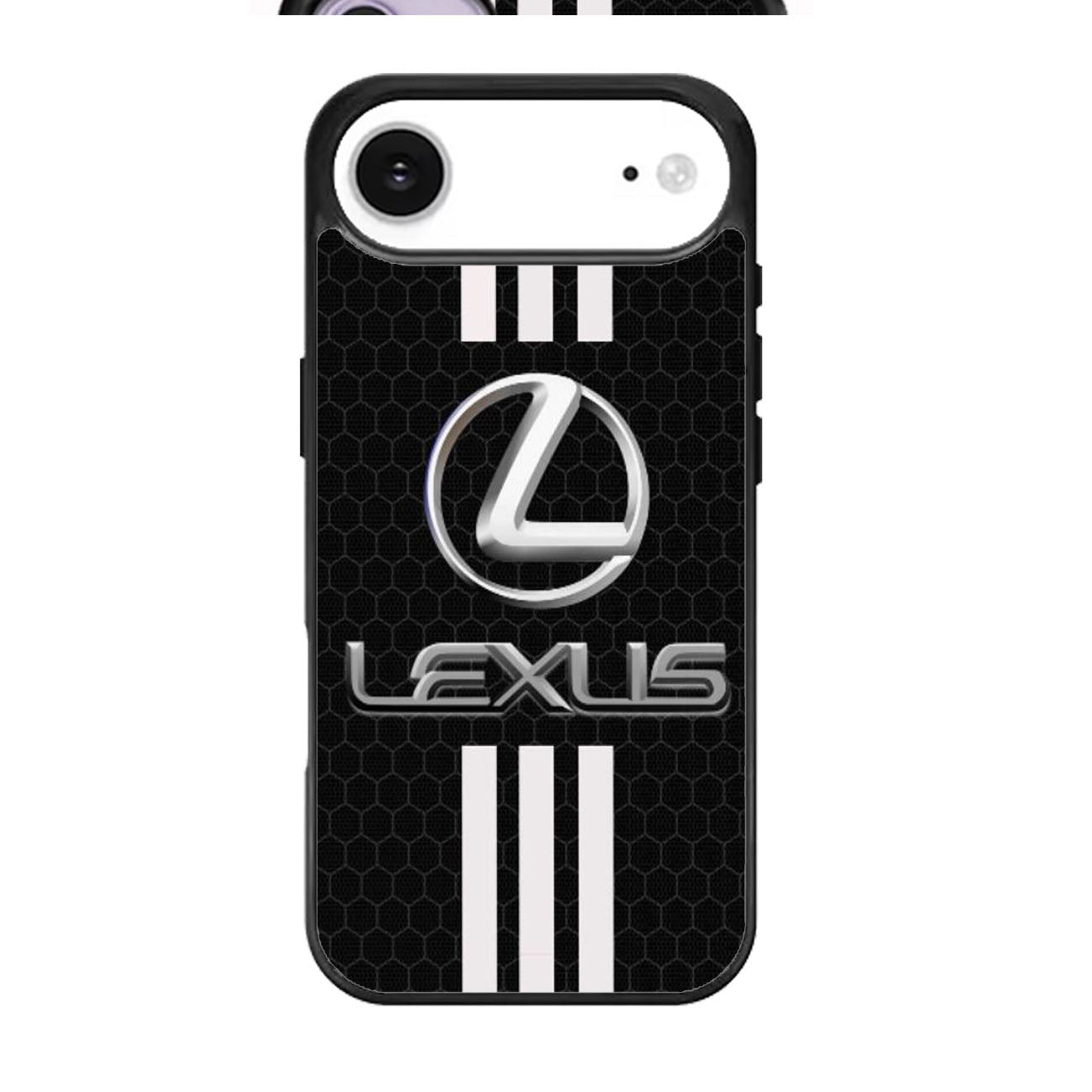 Lexus Logo White Striped iPhone Air Case