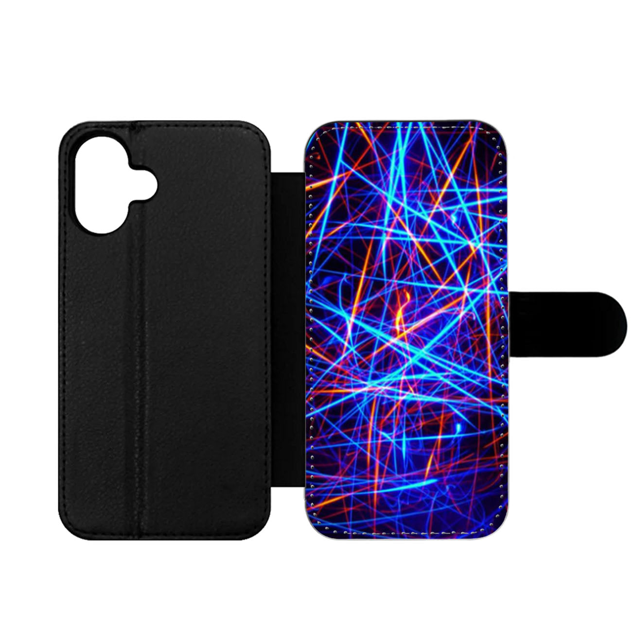 Light Effect Wallet iPhone Case