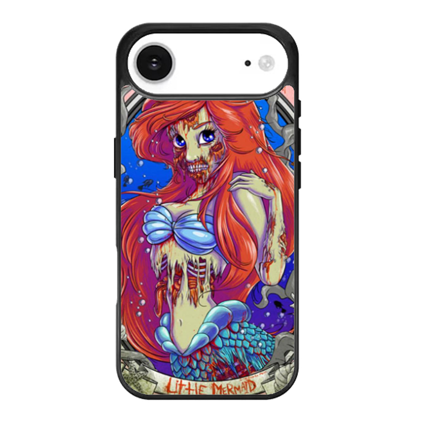 Little Mermaid Zombie Art iPhone Air Case