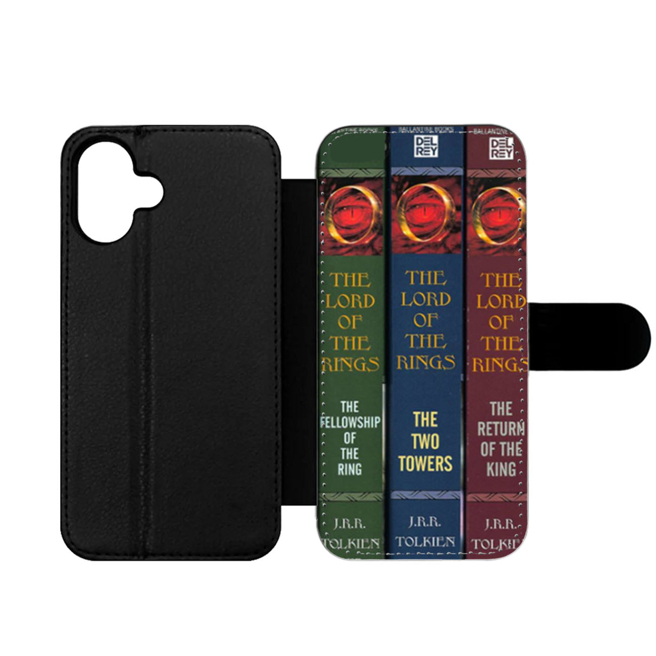 Lord Of The Rings Book Style DVD Collection Set Wallet iPhone Case