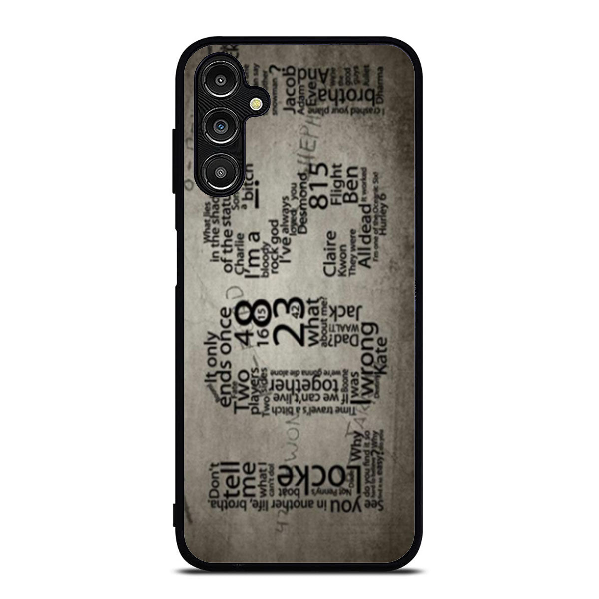 Lost TV Series Quotes Game Samsung A16 Case
