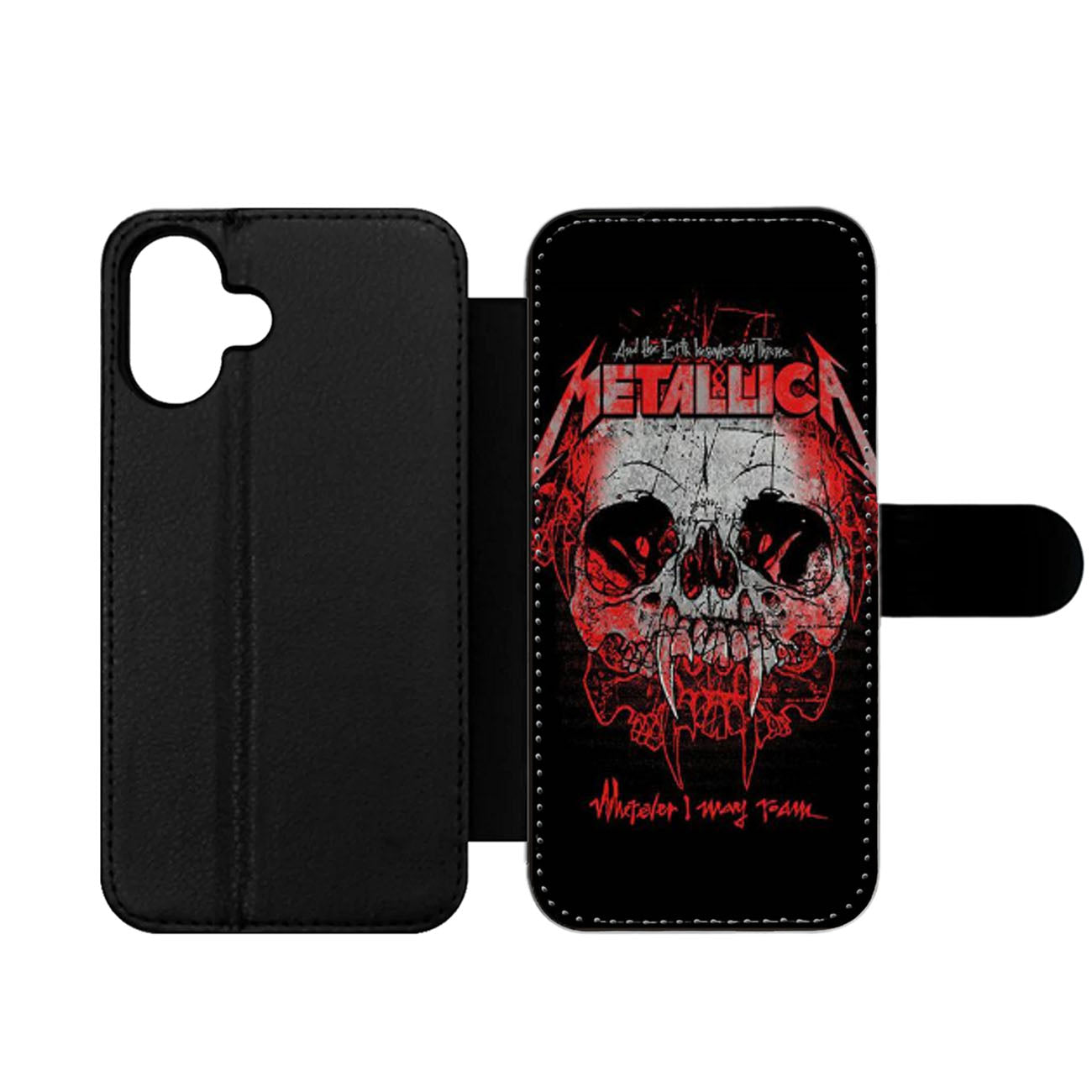 METALLICA SKULL Wallet iPhone Case