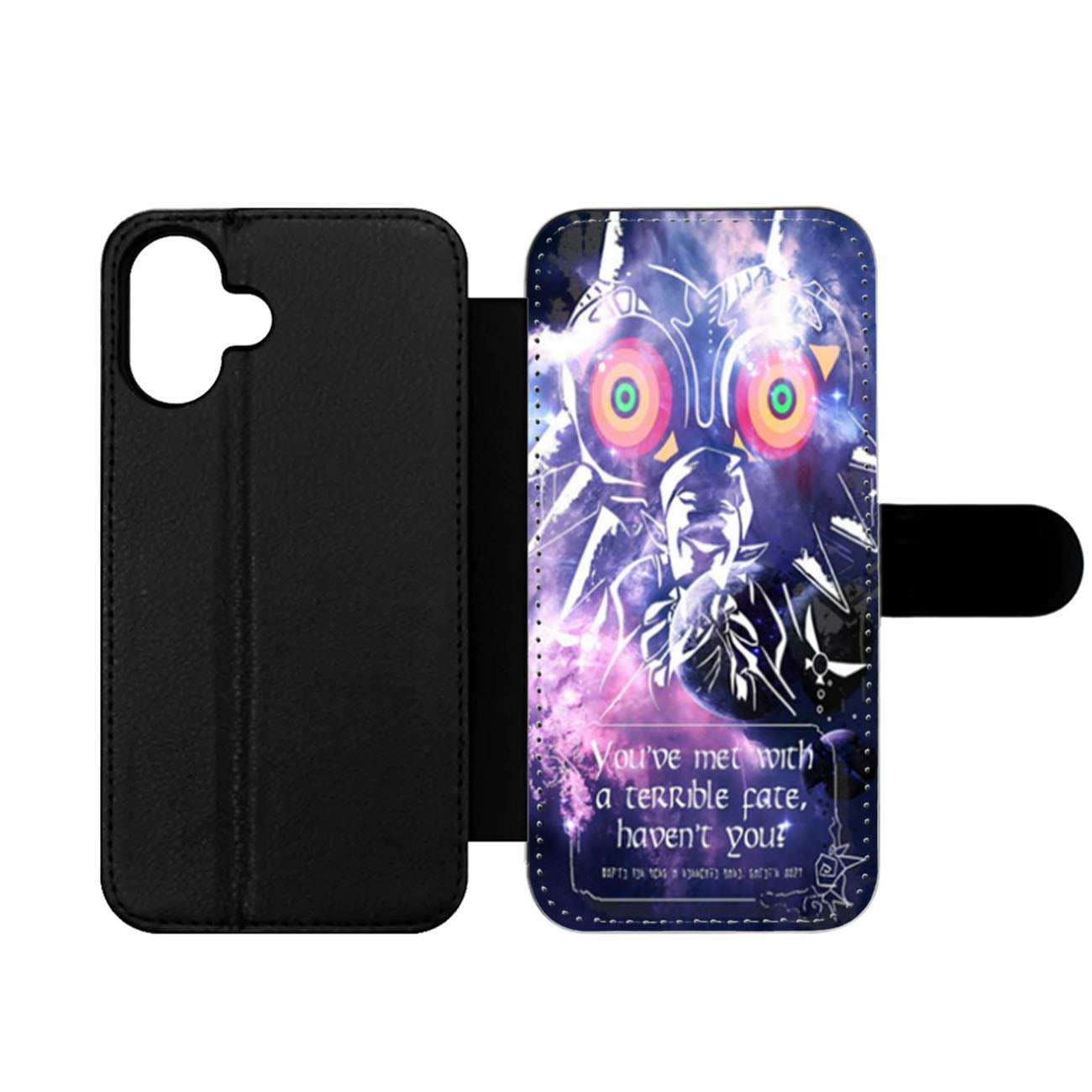 Majora Mask Legend of Zelda Galaxy Wallet iPhone Case