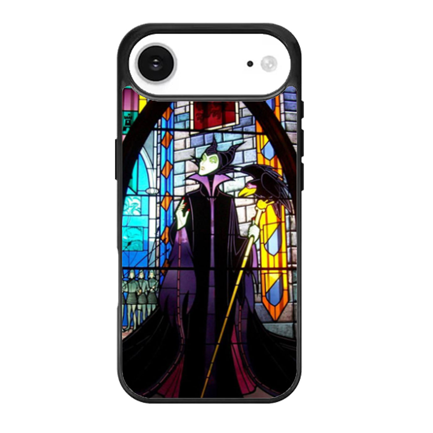 Maleficent in Stained Glass iPhone Air Case