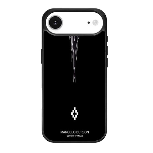 Marcelo Burlon Black iPhone Air Case