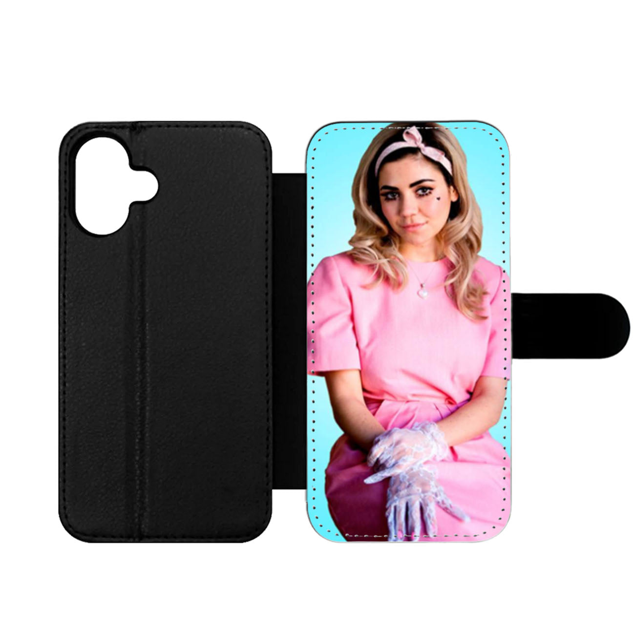 Marina Diamandis Cute Hipster Wallet iPhone Case