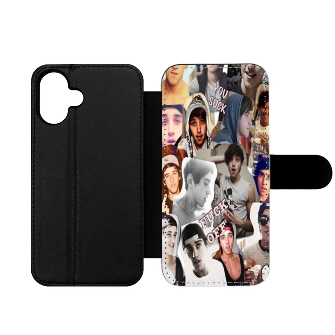 Matt Espinosa Collage Wallet iPhone Case