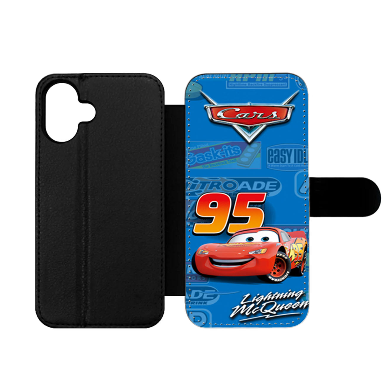 McQueen Lightining Wallet iPhone Case