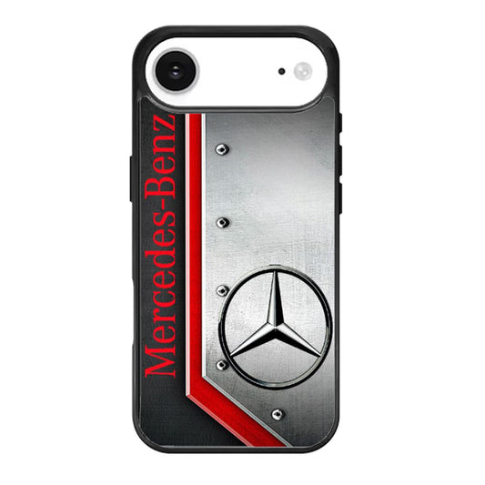 Mercedez Benz Metal Logo iPhone Air Case