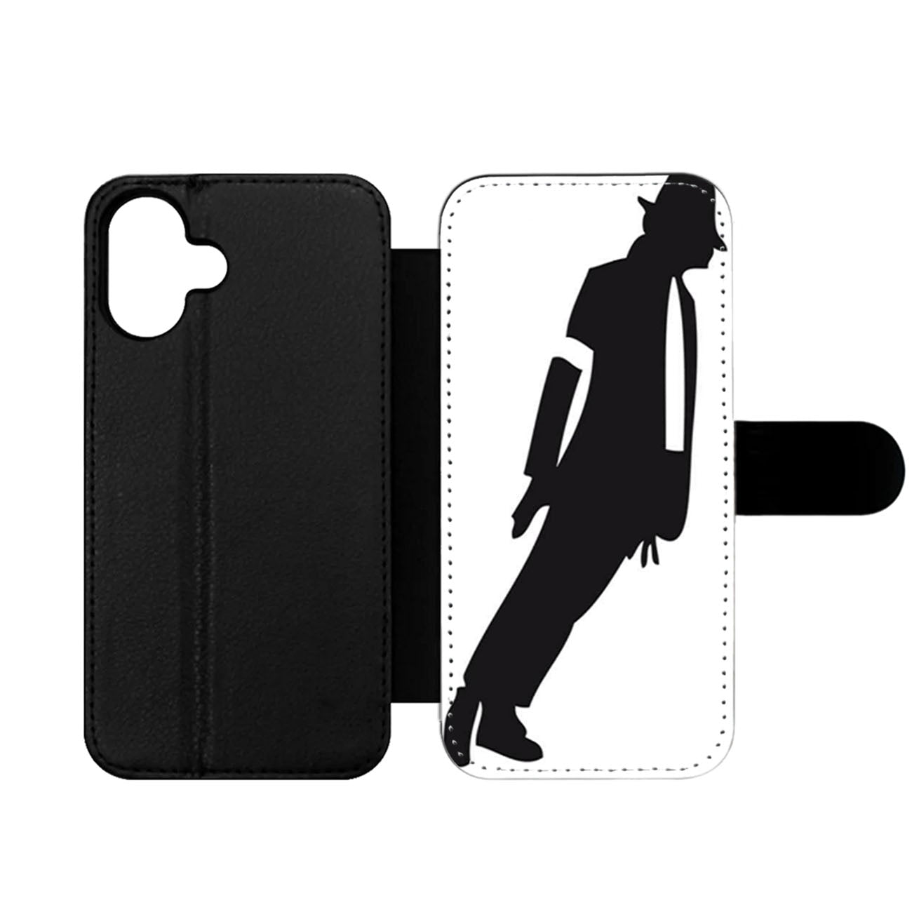 Michael Jackson Silhouette Wallet iPhone Case