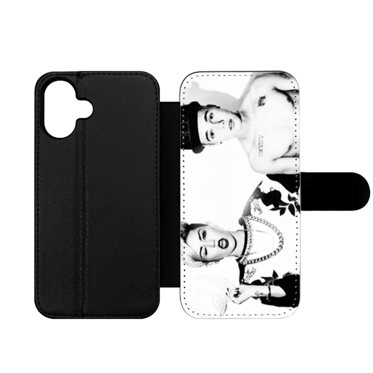 Miley Cyrus and Justin Bieber in BW Wallet iPhone Case