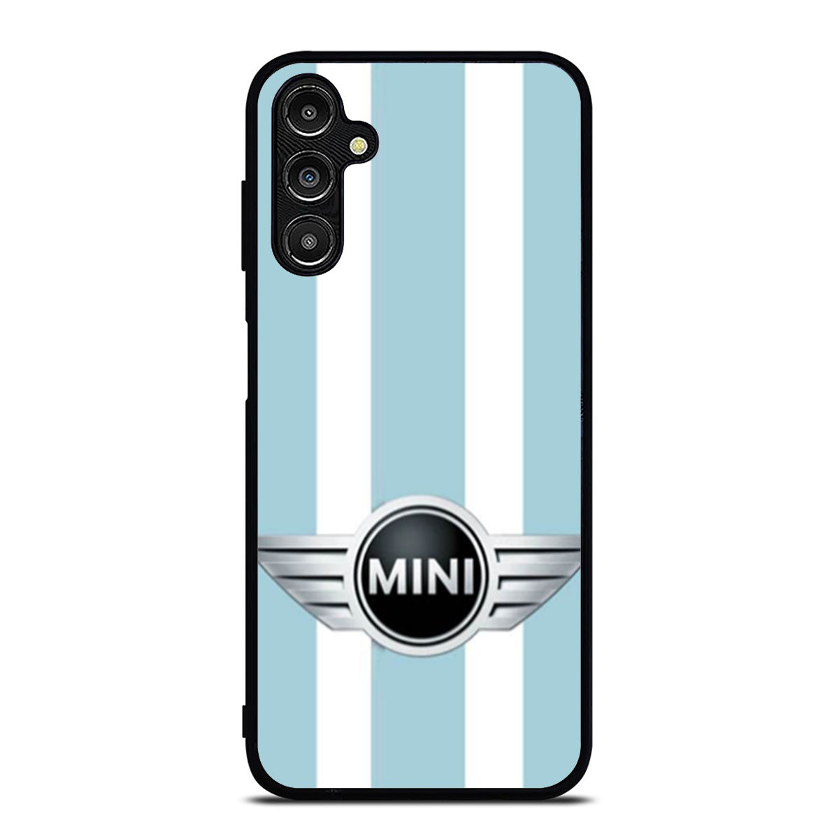 Mini Cooper Style Ice Blue Samsung A16 Case