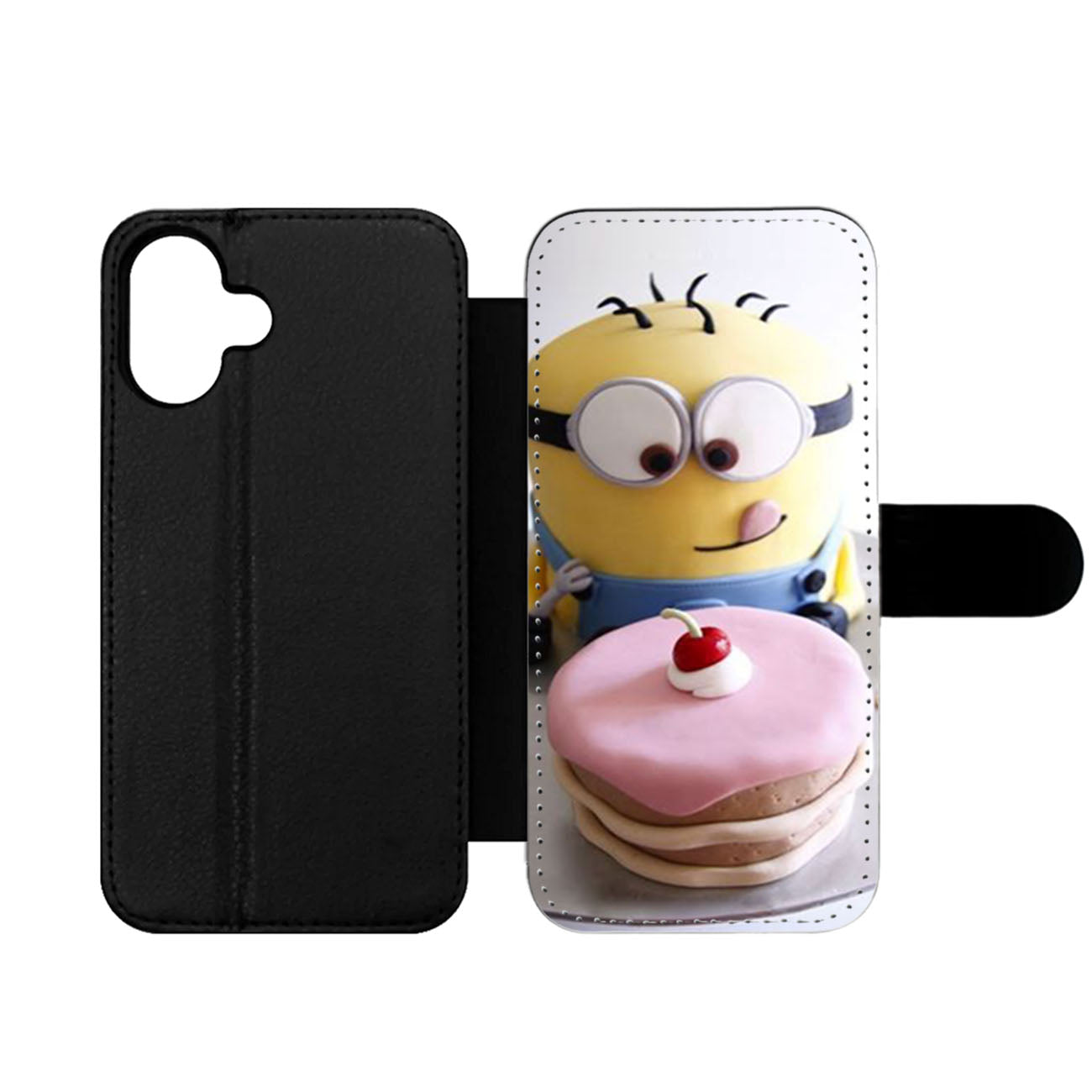 Minion Happy Birthday Cake Wallet iPhone Case